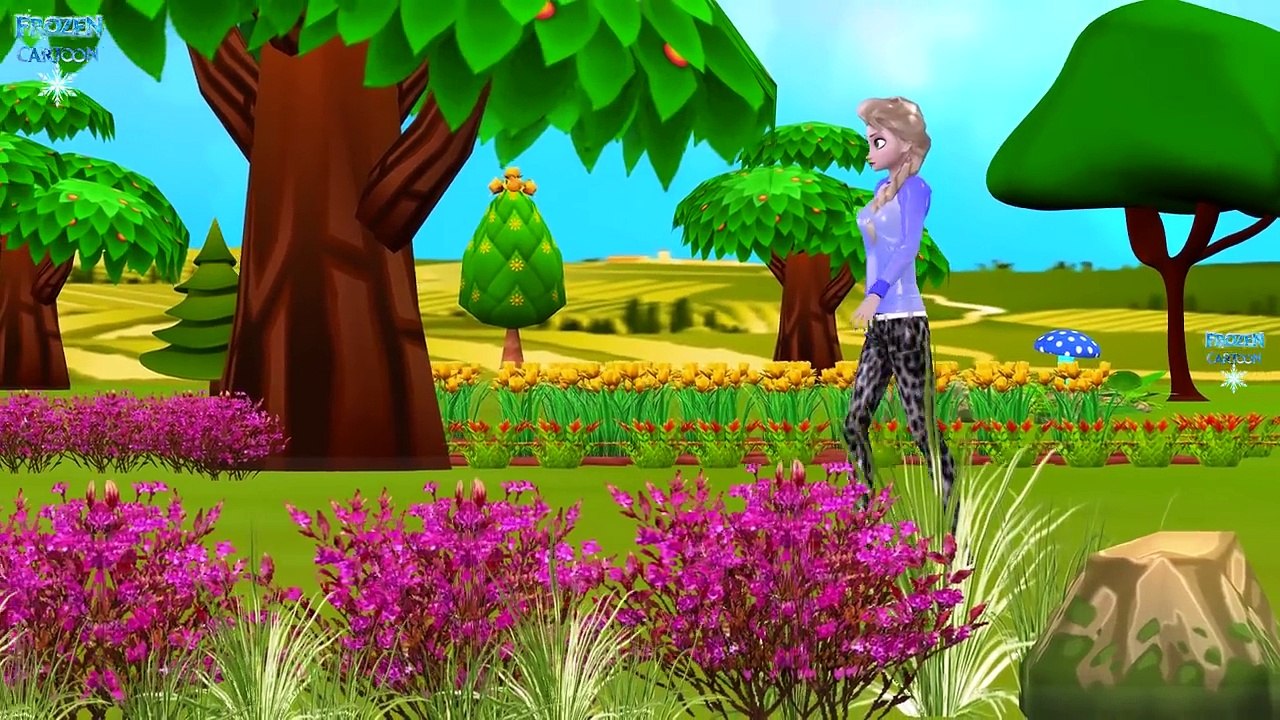 Frozen Elsa Dancing And Singing Little Miss Muffet Nursery Rhymes For Children And Kids Wa