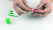 Play Doh Super Mario Power Up Mushrooms Funny 3D Plasticine Creations 2016