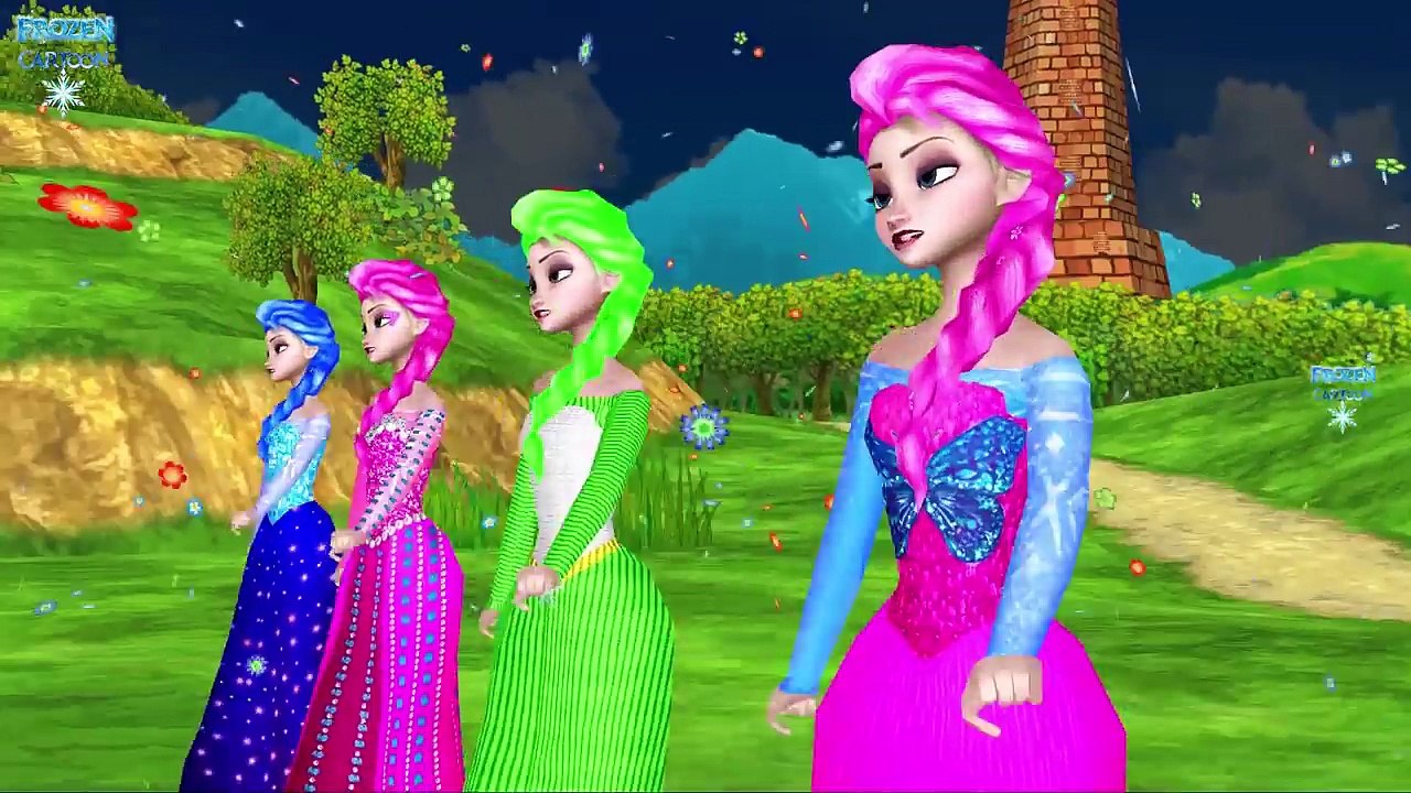 ABC Song with Frozen Elsa | Nursery Rhymes with Action for Children | 3D Disney and Marvel