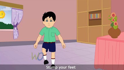 Clap Your Hands English Rhyme Kids Action Poems Children Classic Nursery Son