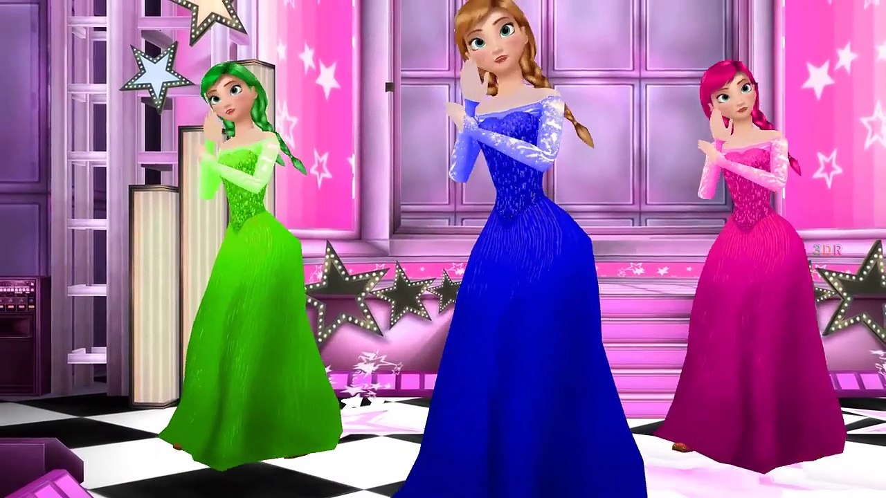 Frozen Elsa Mermaid Songs For Children | Frozen Cartoon Nursery Rhymes Songs For Babies