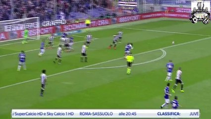 Ampia sintesi Sampdoria Juventus 0 1 Serie A 29a giornata Gol Highlights