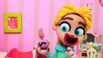 Elsa Beauty Channel _ Make-up Tutorial FAIL Play Doh Frozen Stop Motion Movies-Gc5uyJBU