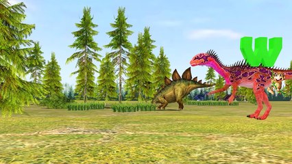 Дети цвета динозавры образовательных для Дети Узнайте имен формы т видео с |