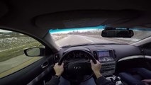Squeezing into the Backseat of an Infiniti G37 Coupe-29WK