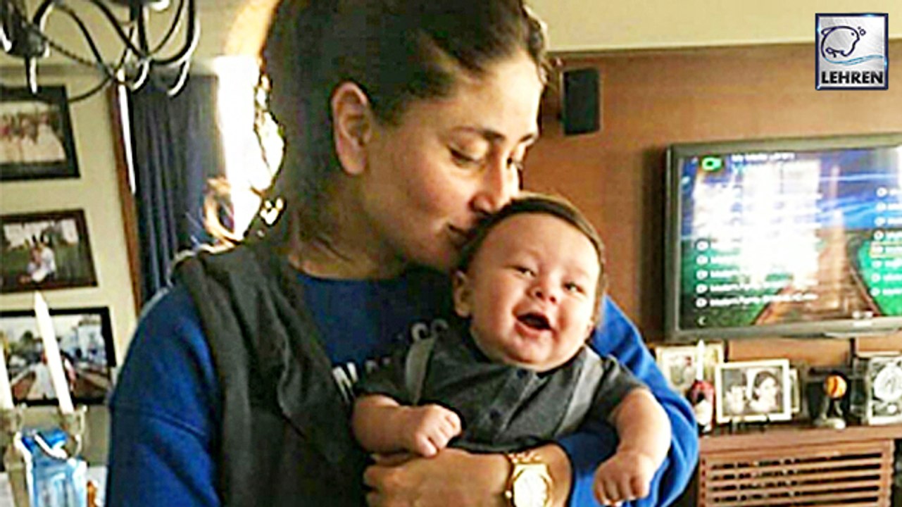 Kareena Kapoor's OFFICIAL Picture With Baby Taimur Ali Khan | LehrenTV