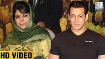 Salman Khan Should Promote Kashmir Says CM Mehbooba Mufti | LehrenTV