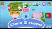 Hippo Pepa e Clara ir em uma viagem emocionante Aprender jogos de lógica. português