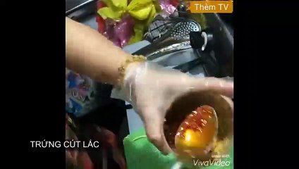 Drain saliva with strange hot snacks in Saigon P6