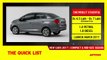 The Quick List _ Upcoming Compact & Mid Size Sedans