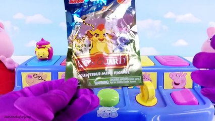 Learn Colors Pop Up Toy Play Doh Smiley Face Peppa Pig Lollipop Candy Molds Creative Fun f