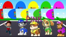 Colors for Kids to Learn with PAW Patrol Team Ryder,Chase,Marshall,Skye,Rocky,Everest,Zuma