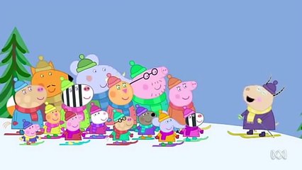 Peppa Pig Season 4 Episode 49 in English - Snowy Mountain