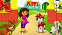 Nick Jr. Puppy Playground Paw Patrol Dora And Friends Bubble Guppies Pup - Baby Game