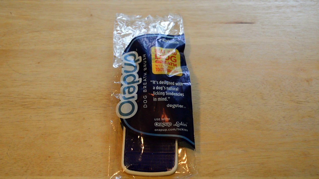 Orapup Tounge Brush For Dogs Gadget Review