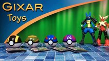Pokemon Surprise Poke Balls 5 Toys - Klefki, Dedenne, Manaphy, Victini, Jirachi-ED5Xqxd