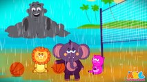 Five Little Ducks VS Evil Crocodile | Nursery Rhymes and Kids Songs By All Babies Channel
