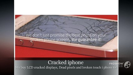 iphone 6 Cracked Screen