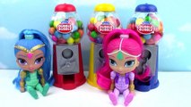 Learn Colors with Shimmer and Shine! Gum Ball Candy Surprises Preschool Toy Box Magic-WcLIJn6