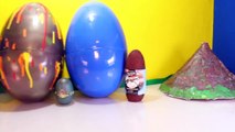 Giant DINOSAUR EGGS Surprise Toy Dinosaurs Jurassic World Toys, Volcano Egg, Dino Dig Videos-2HA_ZKL