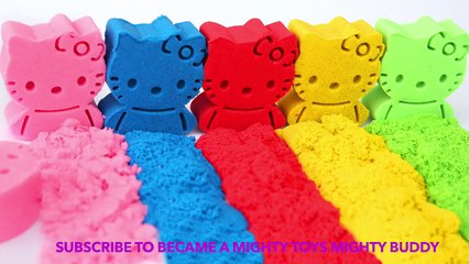 Download Video: DIY How To Make Colors Kinetic Sand Hello Kitty Learn Colors Kinetic Sand-FElBnMh