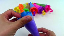 Glitter Slime Clay Ice Cream Popsicles Umbrella Clay Slime Surprise Toys Rainbow Learning Colors-8UZw