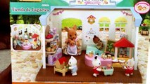 Sylvanian Families Calico Critters Toy Shop Unboxing Review and Setup - Kids Toys