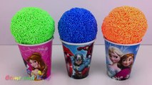 Super Surprise Play Foam Balls Surprise Toys Disney Kinder Joy Learn Colors Numbers Play Doh Ducks-VaV