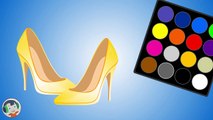 Learn Colors with High Heels _ Learn Colors for Kids - Toddlers - Children - Baby _ Video for Kids-5Udt