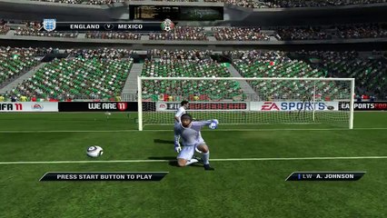 Fifa 11 |EP.4| Anglia vs Mexic