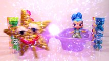 Learn Colors SHIMMER AND SHINE Candy Bath Tub Gumballs Surprise Toys Nick Jr.-n