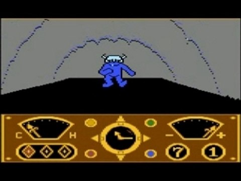 Atari 800 XL - The Eidolon [Lucasfilm games] 1985