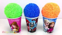 Super Surprise Play Foam Balls Surprise Toys Disney Kinder Joy Learn Colors Numbers Play Doh Ducks-VaV8