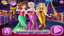 NEW Juego para niños de Disney de la Princesa elsa anna rapunzel año Nuevo—de dibujos animados para niñas
