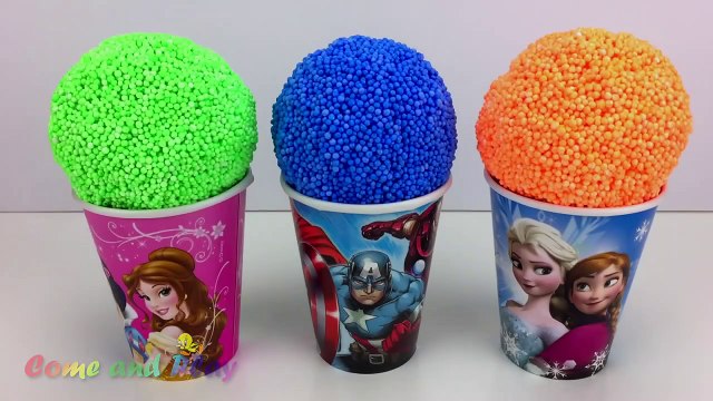 Super Surprise Play Foam Balls Surprise Toys Disney Kinder Joy Learn Colors Numbers Play Doh Ducks-VaV8