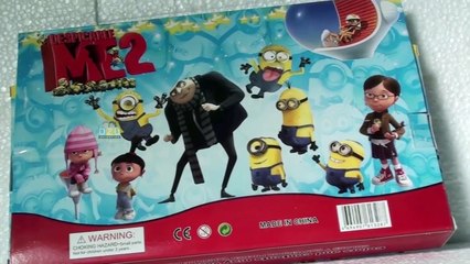 Гигант яйцо сюрприз Миньон От презренный меня Дети видео Раян