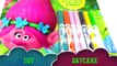 DreamWorks TROLLS Color GUY DIAMOND with CRAYOLA Coloring and Activity Pad and GLITTER-jVdeo0jT9