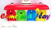 Learn Colors Tayo the Little Bus Squishy Balls Garage Playset Surprise Toys Chocolate Candy Play Doh-ENuuIMuys