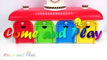 Learn Colors Tayo the Little Bus Squishy Balls Garage Playset Surprise Toys Chocolate Candy Play Doh-ENuuIM