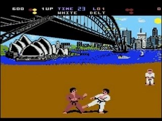 Atari 800 XL - International Karate [System 3] 1986