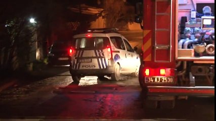 İşçilerin Kaldığı Barakada Yangın