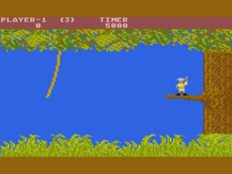 Atari 800 XL - Jungle Hunt (Taito) 1982