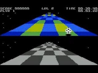 Atari 800 XL - Trailblazer (Gremlin Graphics) 1986