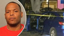 Thug sexually assaults woman, puts her in trunk, then crashes into tree