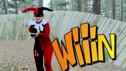 Spiderman vs Police Wanted Dead or Alive! w_ Harley Queen, Frozen Elsa & Fun Superhero In Real Life!-_2IDw