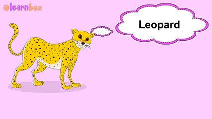 Learn Wild Animal Train - learning zoo animals video for kids