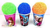 Super Surprise Play Foam Balls Surprise Toys Disney Kinder Joy Learn Colors Numbers Play Doh Ducks-Va