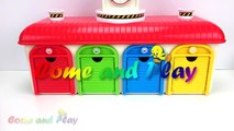 Learn Colors Tayo the Little Bus Squishy Balls Garage Playset Surprise Toys Chocolate Candy Play Doh-ENuuIM