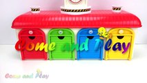 Learn Colors Tayo the Little Bus Squishy Balls Garage Playset Surprise Toys Chocolate Candy Play Doh-ENuuIMuys