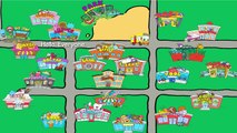 Town and City Vocabulary and Phrases for ESL and EFL Kids (#1) - Educational Videos For Kids-c7J